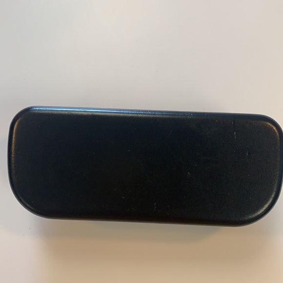 Coach black faux leather eye/ sunglasses case Unisex-1 - Picture 5 of 9